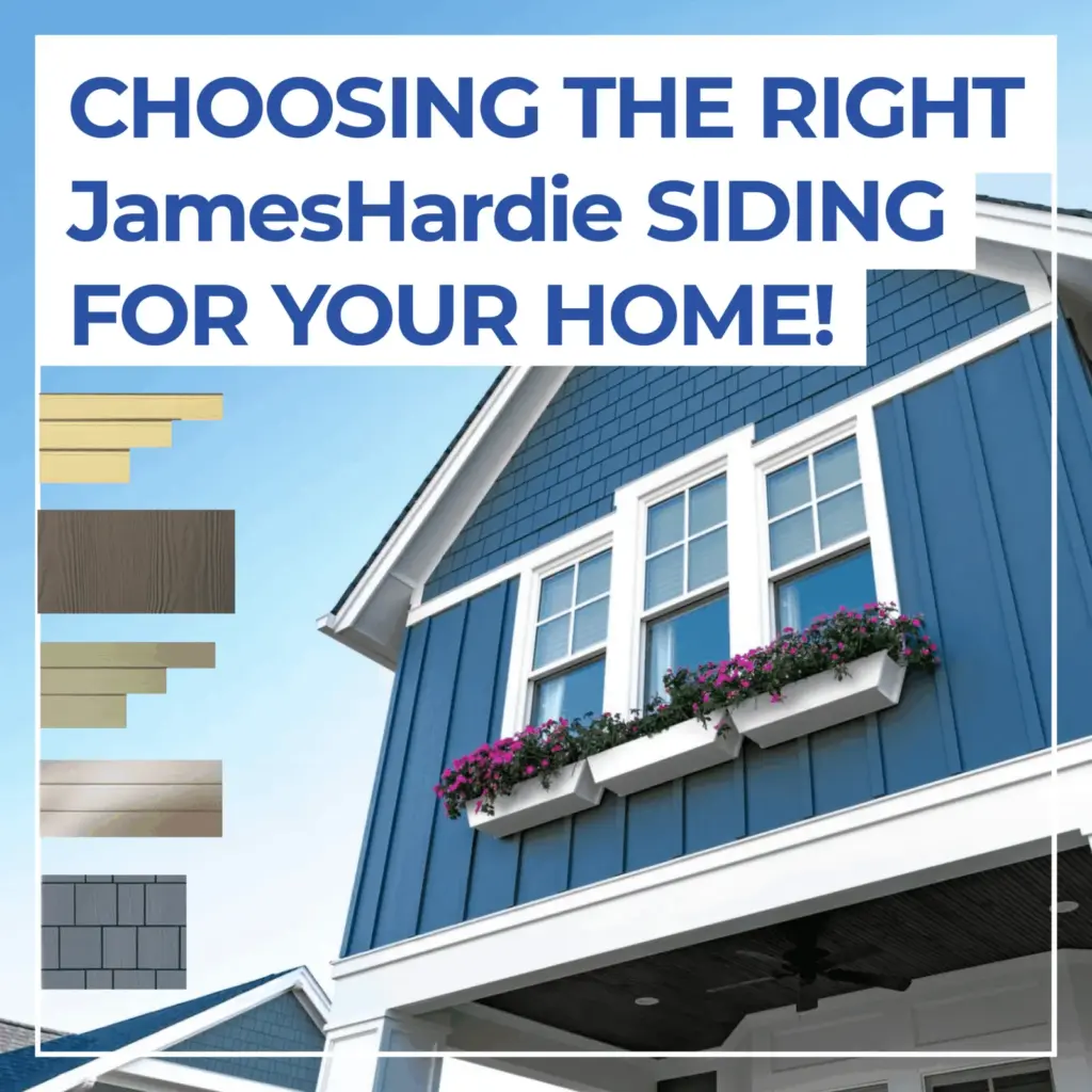 Choosing The Right James Hardie Siding For Your Home!
